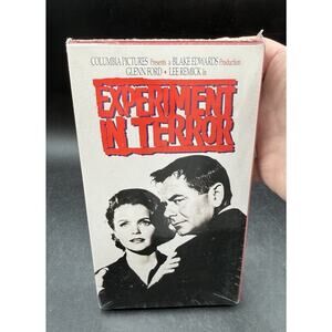 Experiment in Terror 1962 VHS GLENN FORD LEE REMICK Brand NEW Sealed!